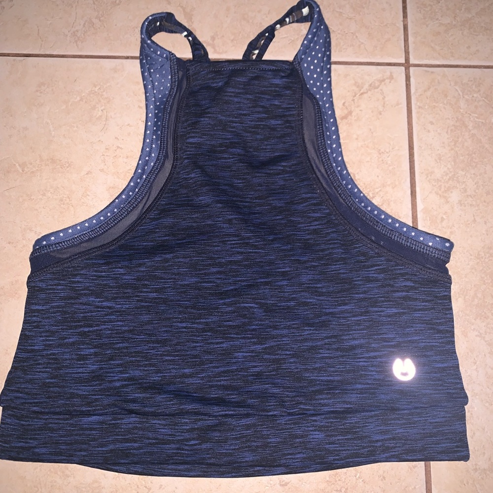 Maaji racer back crop tank/sports bra